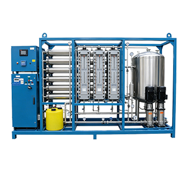 4TPH EDI Water Treatment Plant EDI Ultra Pure Water Purification System