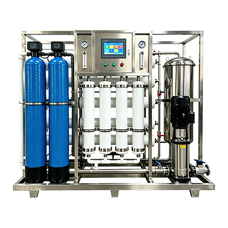 4TPH Ultrafiltration Water Treatment Plant U-PVC / Stainless Steel Ultra Filtration Plant