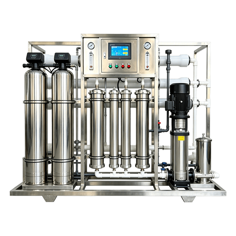 SUS Ultrafiltration Water Purification System Plant PVC PVDF Membrane
