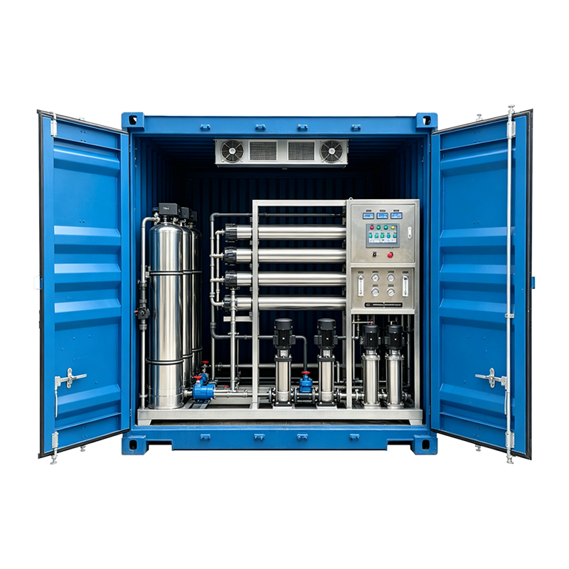 Remote Area Containerized Water Treatment Plant Water Purifier System