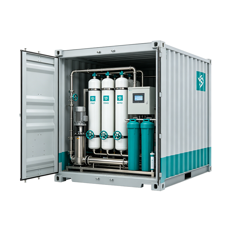 UltraFiltration Containerized Water Treatment Plant Mobile Water Purifier Plant