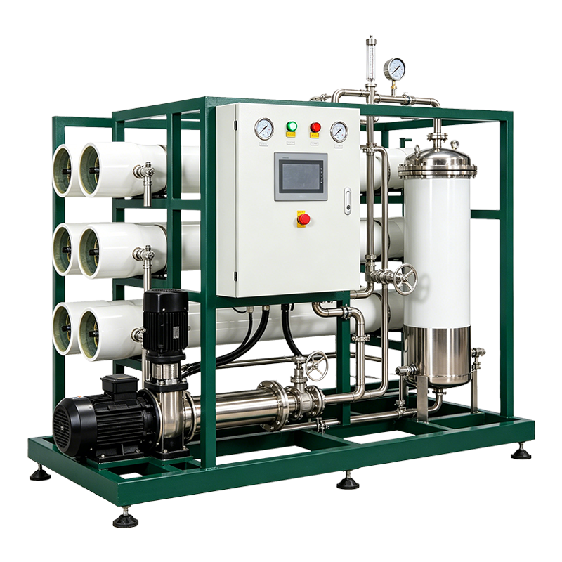 500LPH Seawater Desalination RO System Reverse Osmosis Water Treatment System